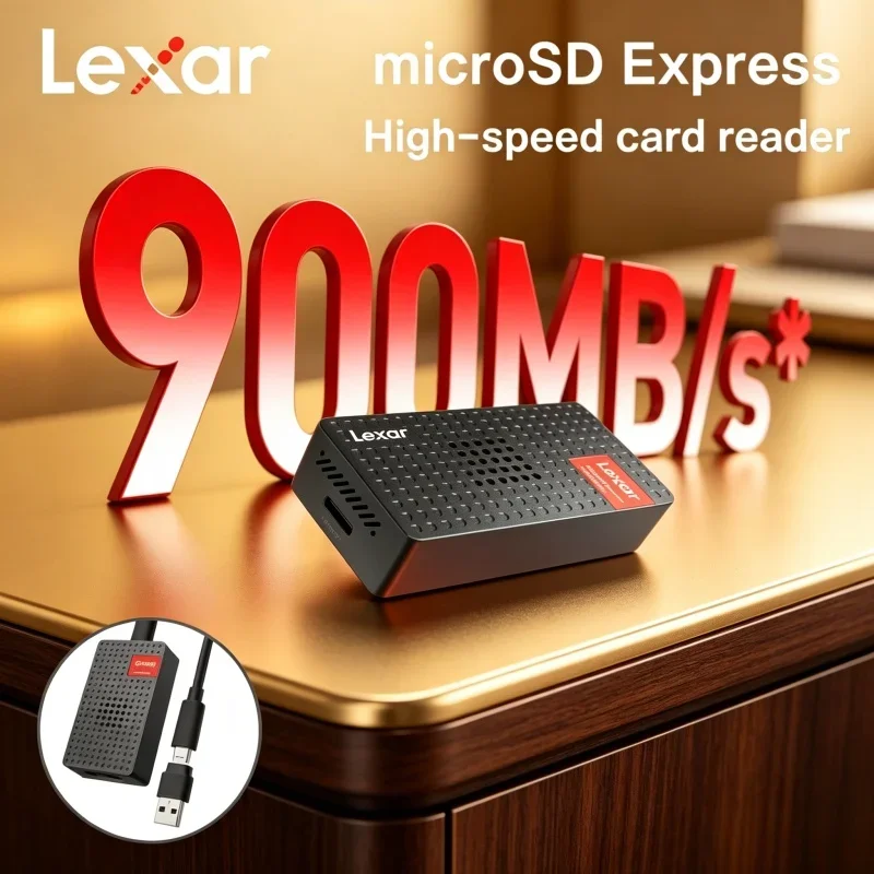 lector-de-tarjetas-microsd-express-de-lexar-con-alta-velocidad-de-transferencia-900-mb-s-usb-32-y-ventilador-de-refrigeracion-ideal-para-fotografia-drones-y-transferencia-rapida-de-archivos