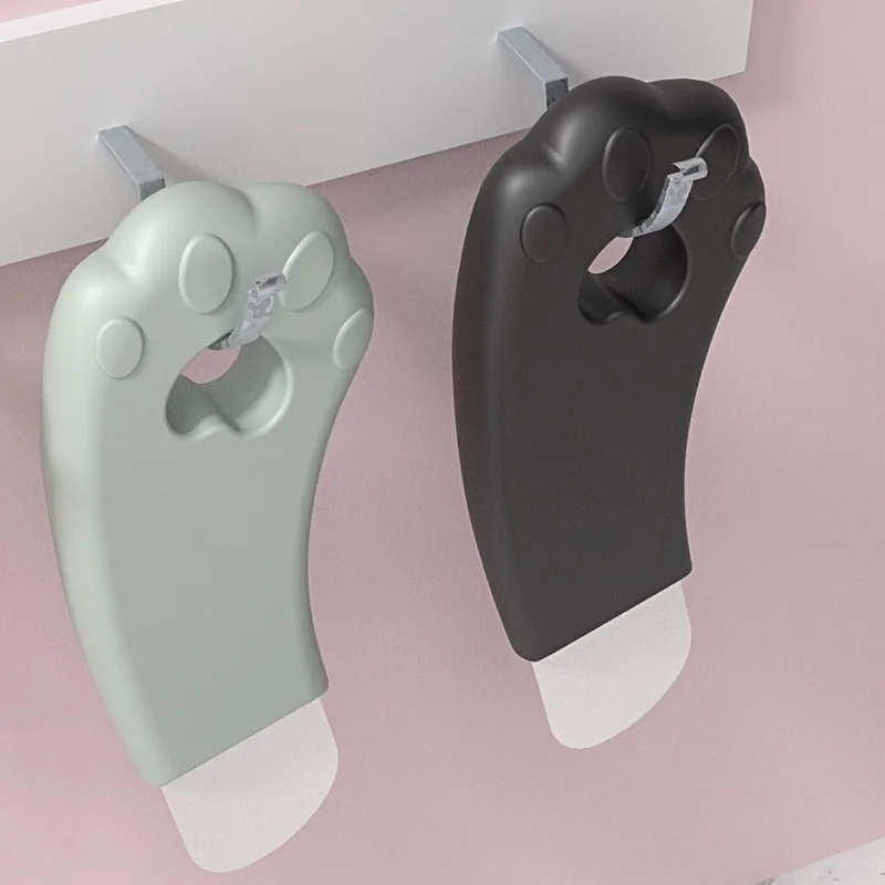 Nouvel outil d'élimination des points noirs de patte de chat, parfait pour éliminer les boutons et les imperfections, nettoyage doux des pores, exfoliant, facile à H