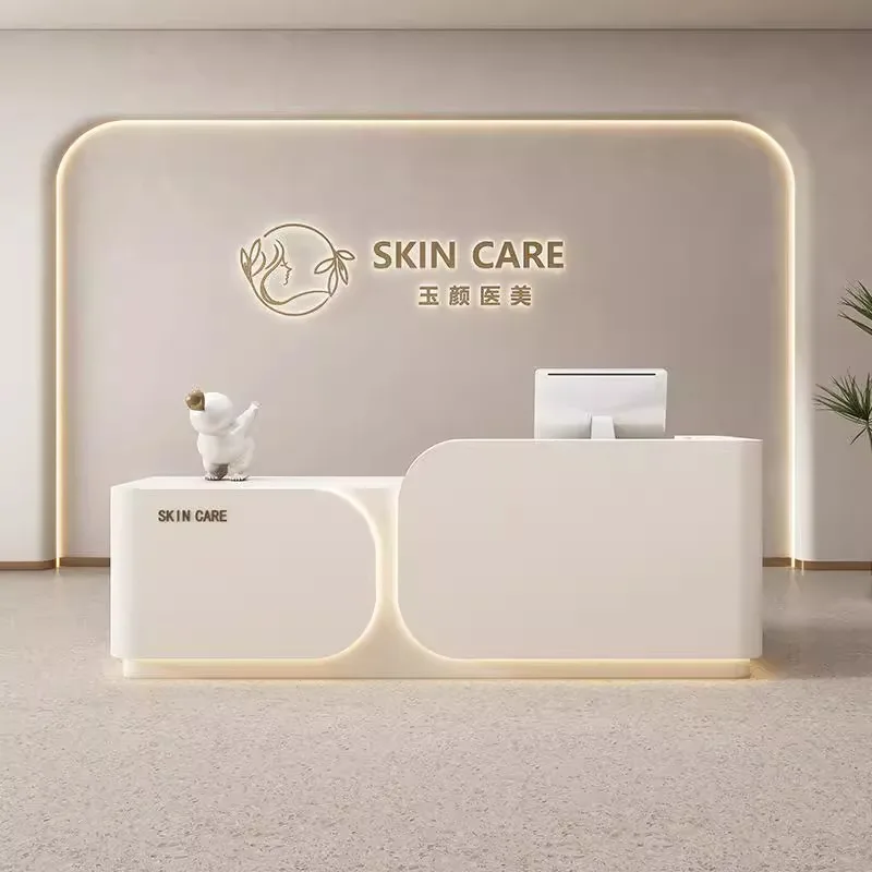 Beauty salon checkout page Simple modern clothing store Bar counter Baking paint Medical beauty Dental clinic Front desk Company