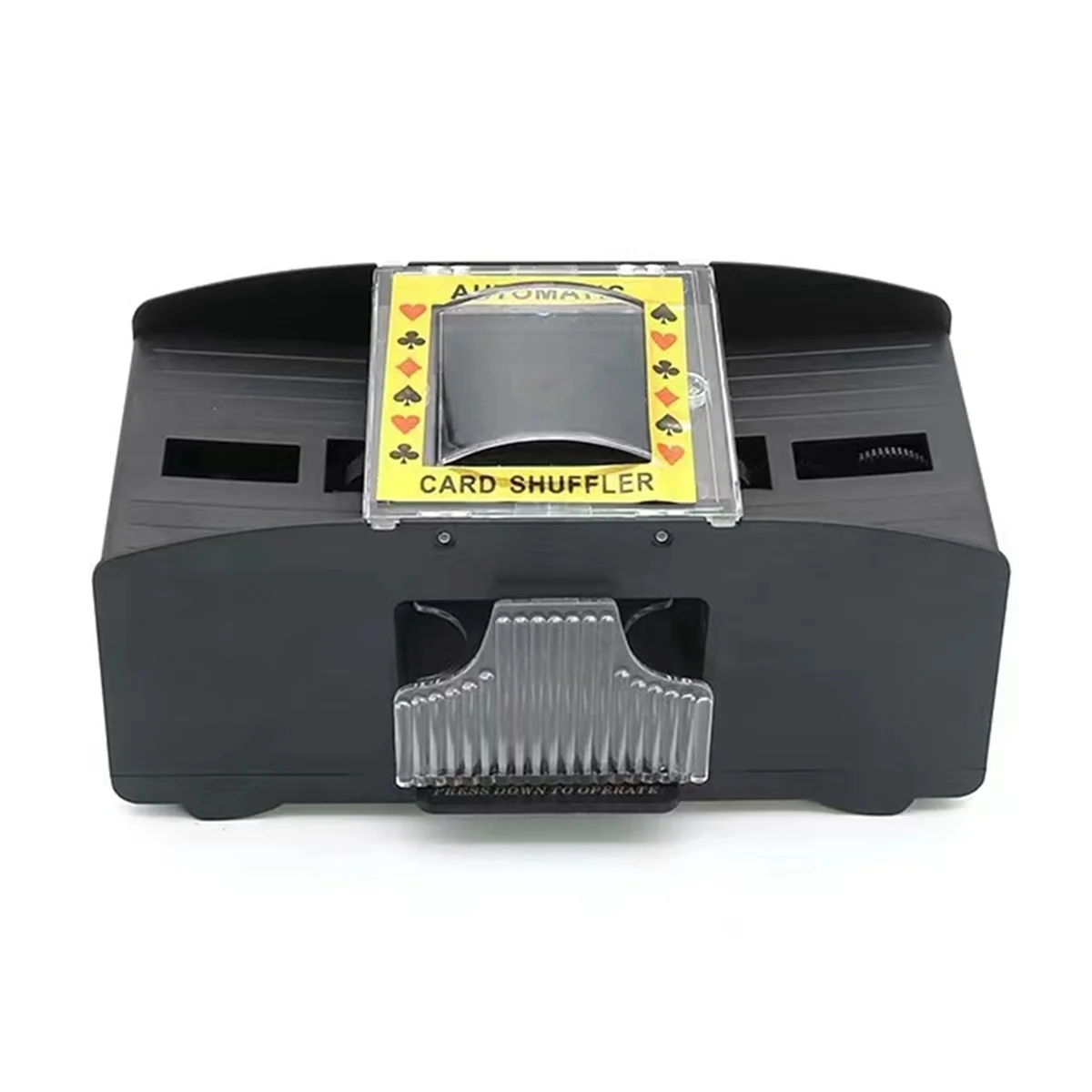 Automatic Card Shuffler 4 Deck, USB+ Battery Dual Purpose,Large