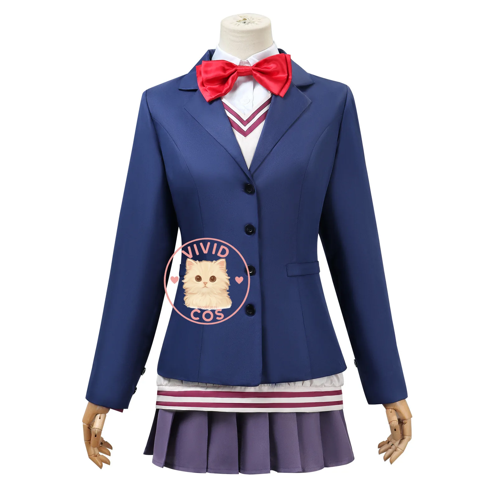 DAN DA DAN Costume Cosplay Anime Shiratori Aira Stile Scuola Donne Uniforme Gioco di Ruolo Parrucca da Donna Manga Convenzione Festa di Halloween