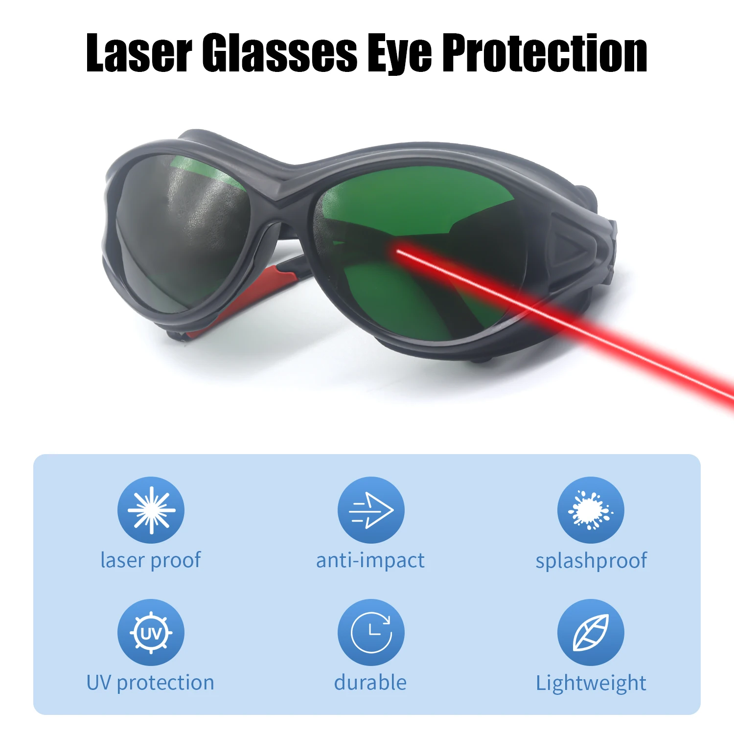 Óculos de laser od7 450 10600 óculos de laser co2 proteção para os olhos óculos de proteção a laser óculos de proteção