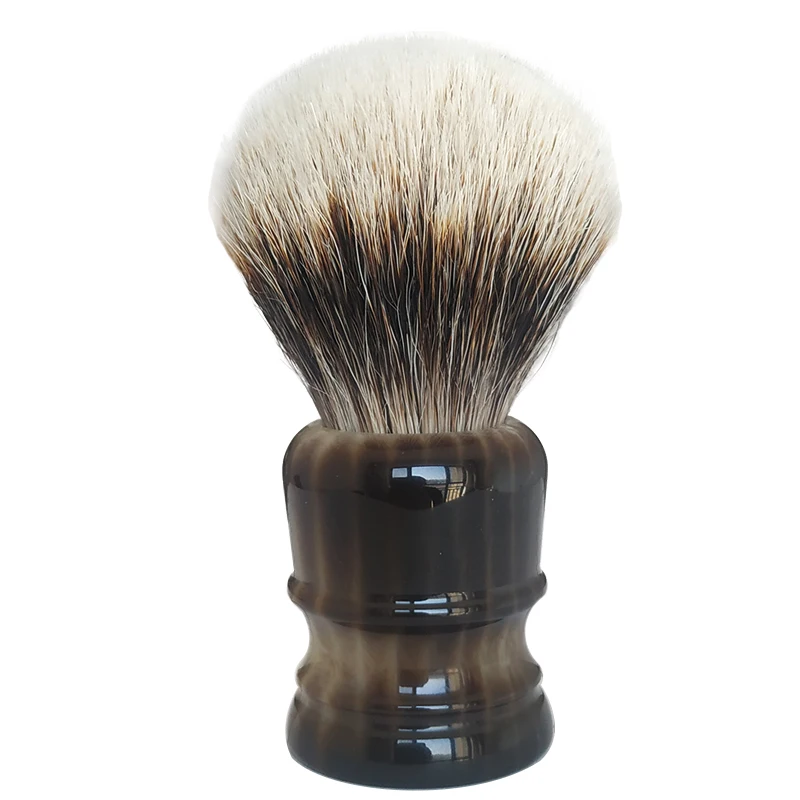 

Dscosmetic niu two band badger shaving brush 24mm knots with resin handle