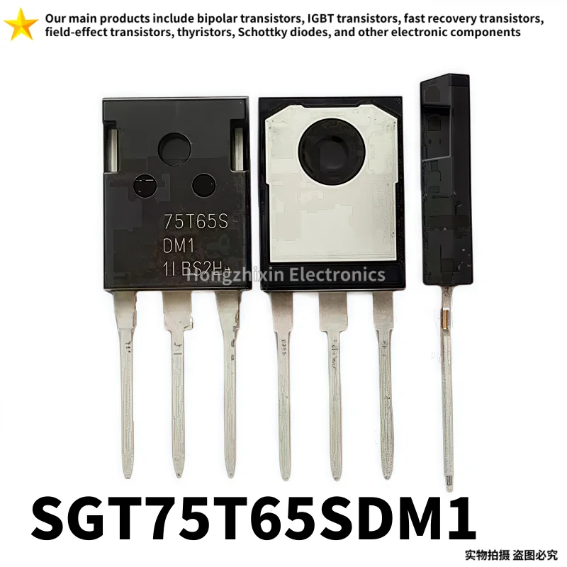 

10PCS NEW high-quality 75T65S 75T65SDM1 SGT75T65SDM1 TO-247 75A 650V IGBT power transistor