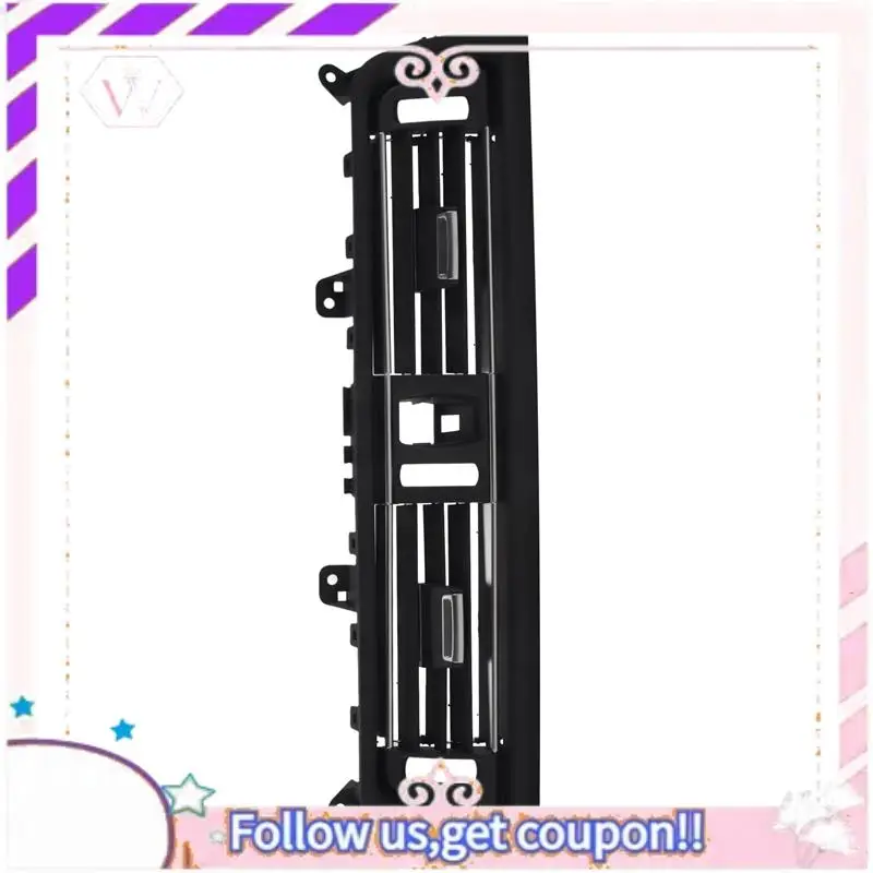 

Portable Car Front Console Central Air Conditioner AC Vent Outlet For-BMW 6 Series Coupe F06 F12 F13 630 635 640 645 2011-2018