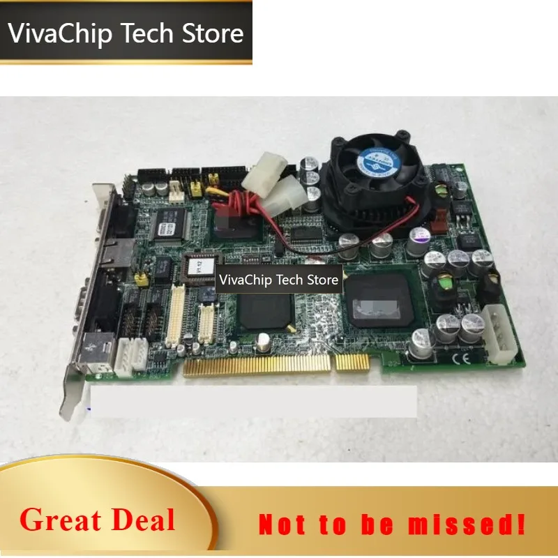 VivaChip TechPCI-6771F REV.B3 100% OK Original IPC Board 486DX4 PCI Bus Industrial Motherboard Half-Size CPU Card PICMG1.0 Mainb