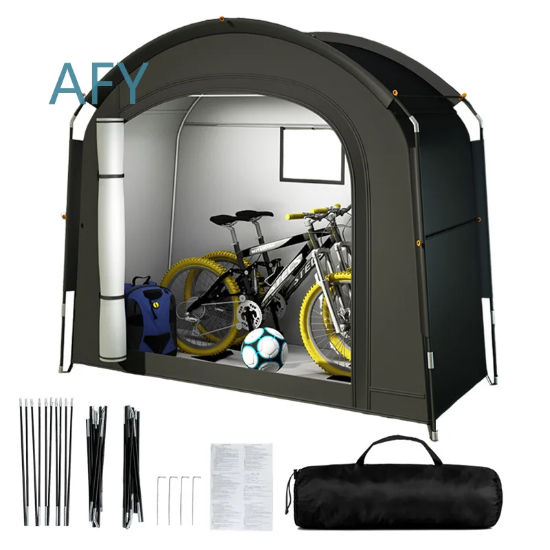 Foldable Outdoor Bike Tent for Camping Hiking Travel Storage Portable Large Capacity Shelter Waterproof UV Resistant