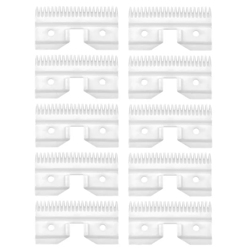 【ガーメント】交換用ブレードカッター-10個-22歯-粗目ペットブレード-アンディス、オスターa5、ワルh-kmシリーズ用