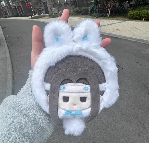 

Mo Dao Zu Shi Rabbit Velvet Series Plush Toys Cartoon Wei Wuxian Lan Wangji Stuffed Dolls Pendants Ornaments Girls Birthday Gift