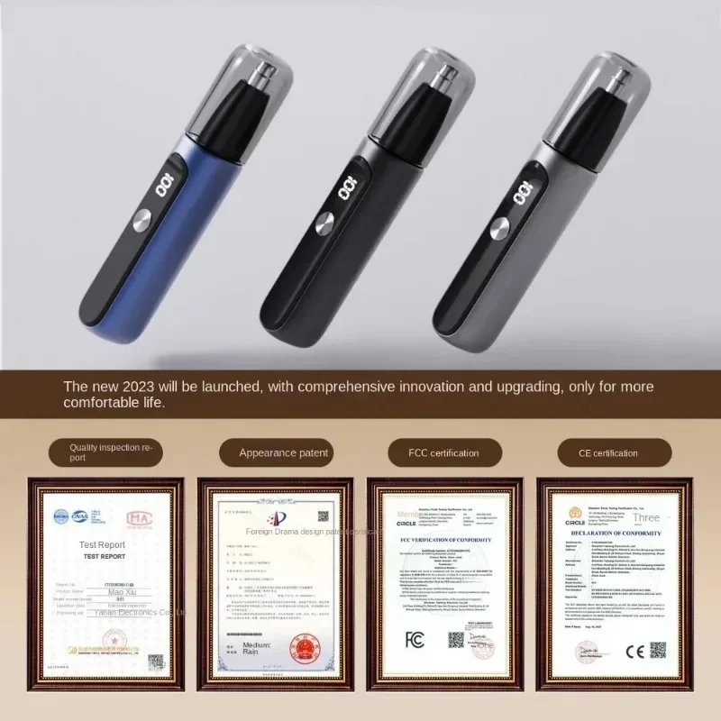 Tagliacapelli elettrico per naso Mini tagliacapelli elettrico ricaricabile portatile per uomini e donne disponibile a basso rumore