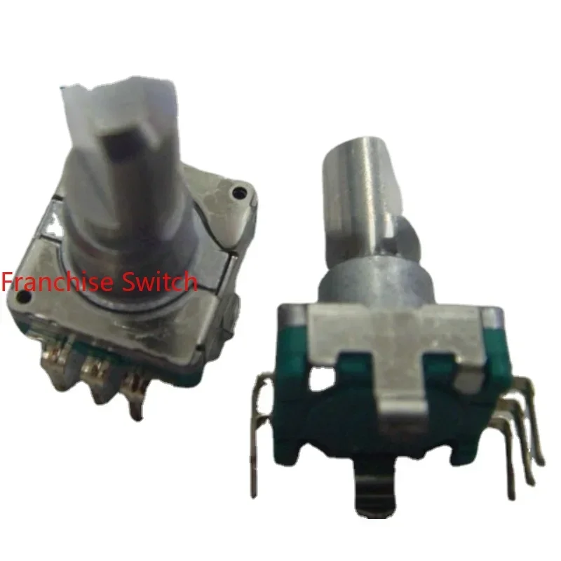 10PCS EC11 Encoder Switch 360 Degree Rotation  30 Positions 15Pulses 1 Half Handles