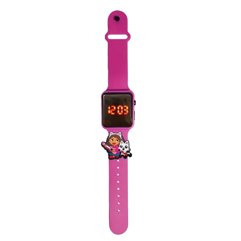 Orologio per bambini Orologi alla moda dei cartoni animati Orologi elettronici con display a LED digitale Orologi per bambini impermeabili regalo di festa