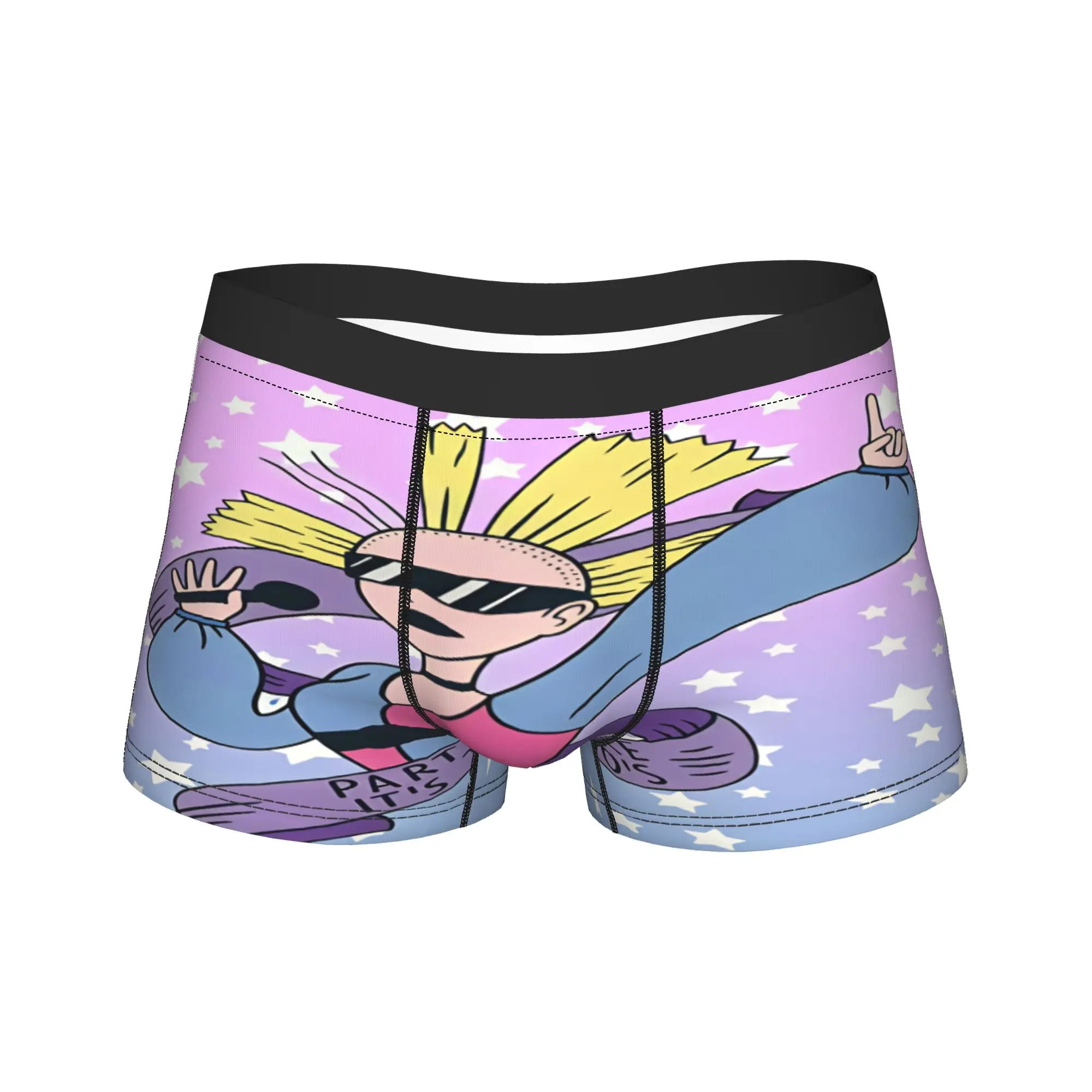 Rugrat Character Shorts Briefs  Underwear High Quality Men Funny Trunk Custom DIY Oversize Panties