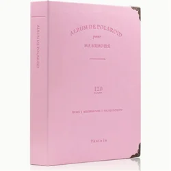 120 Pockets 3 Inch Photo Album For Fujifilm Instax Mini 9/ 8/ 70/ 7S/ 25/ 50S/ 90 Z2300 PIC-300P Film Ticket Holder/ Memo