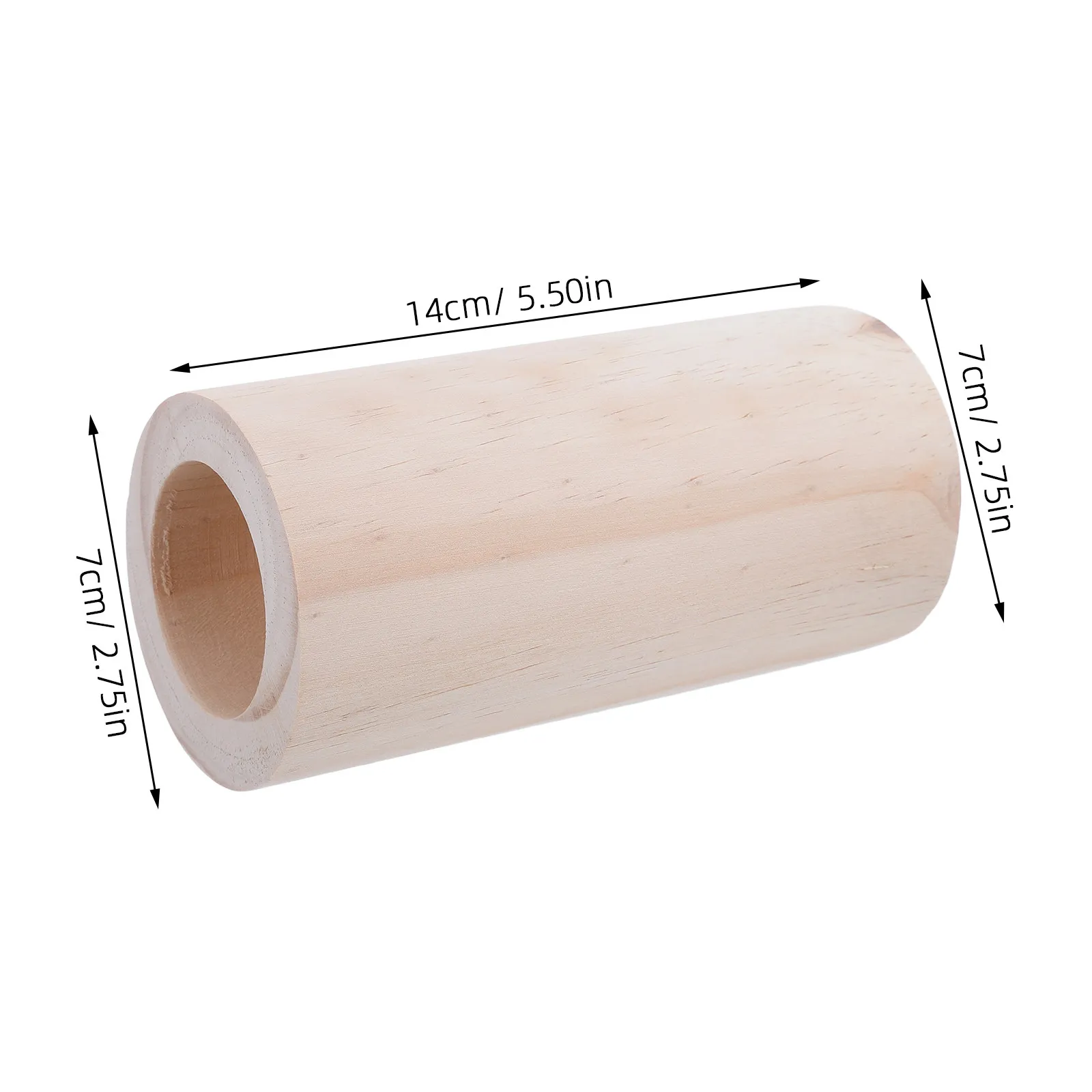 2Pcs Cylinder Wood Sofa Lift Base Furniture Riser Round Couch Height Adjuster Heavy Duty Sofa Bed Table Leg Lifter Pads