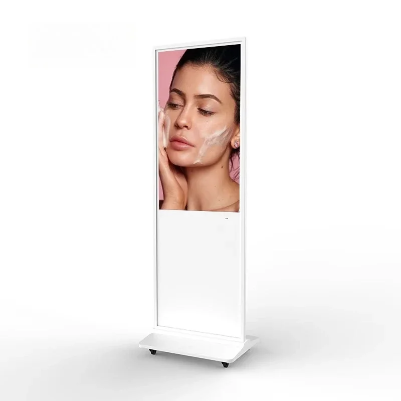 Shopping Center Retail Store Floor Stand Digital Poster SDK Airport Indoor Advertising Touch Screen Kiosk