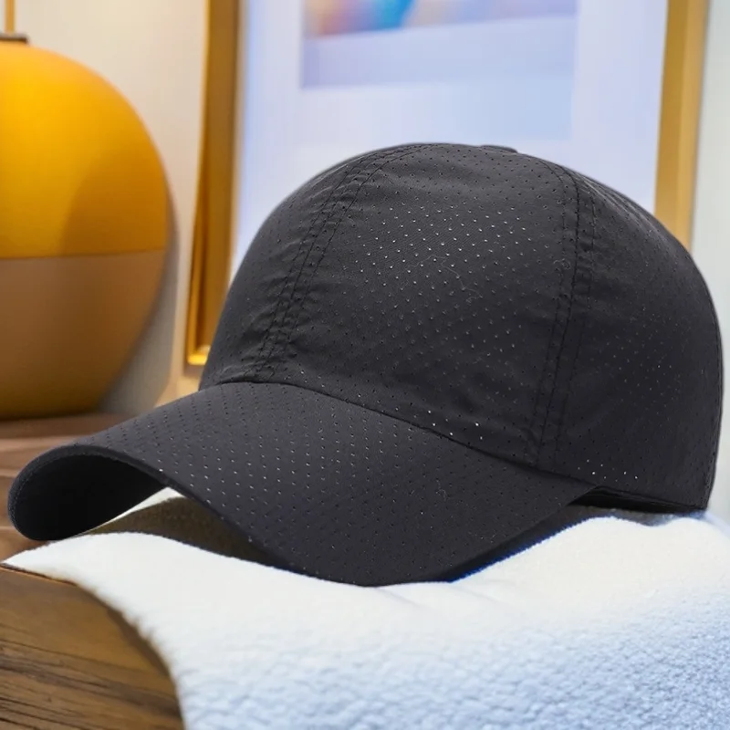 Men's Sun Casual Fishing Shade Baseball Cap Men's Thin Quick-Drying Duck Tongue Summer Hat Outdoor Sunscreen Women Cap 2
