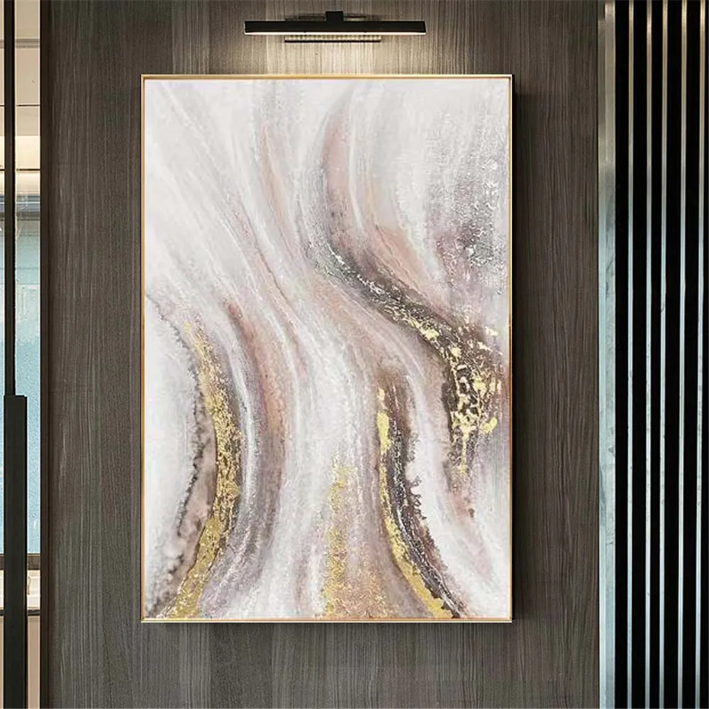 

Modern Gold Foil Canvas Painting Decor Wall Art Pictures High Quality Hand Painted Oil Paintings Luxury Interior Wall Decor Home