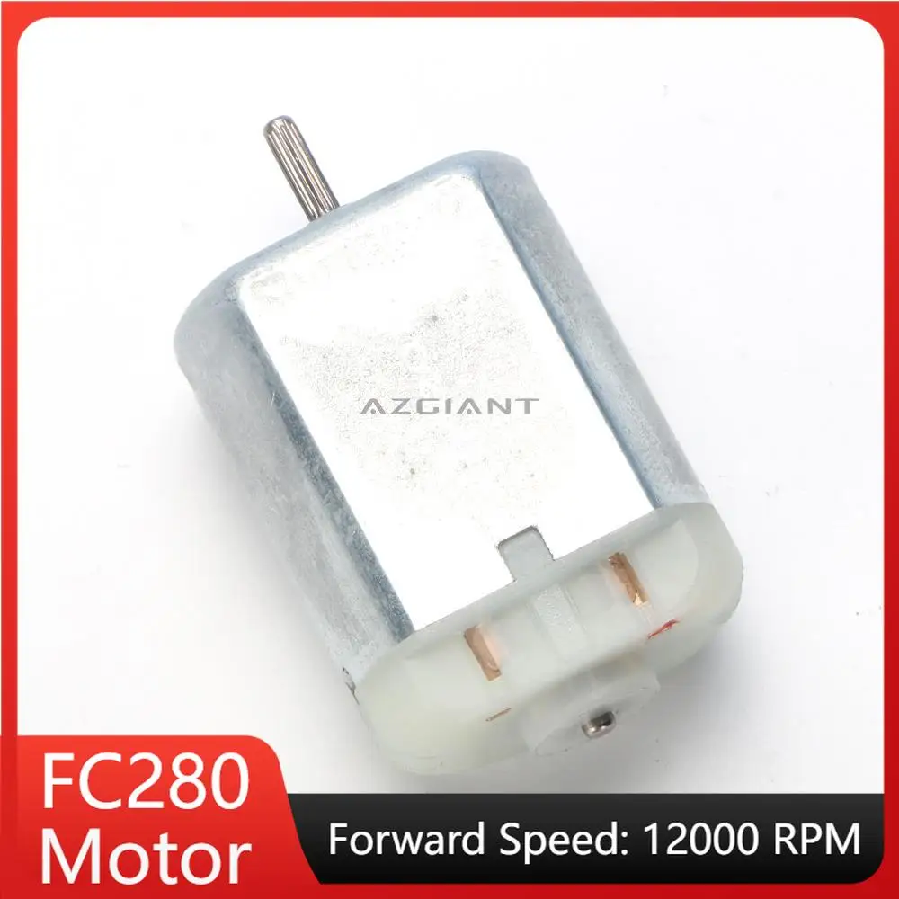 

FC280 DC Motor 12000 RPM 42mm DIY Repair Engine For Car Replacement Power OEM Accesseries Forward Rotation Toy High Quality