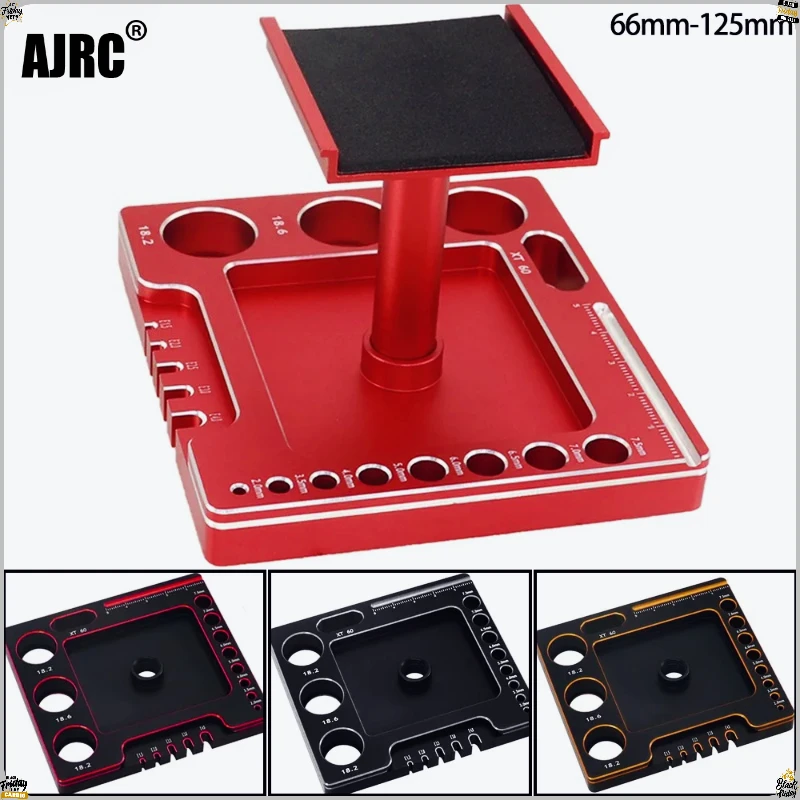 Repair Station Assembly Platform,Adjust Rack,Display Stand Accessories,Fit for 1/18 1/24 Traxxas Trx4m Scx24 Fcx24 RC Car Model