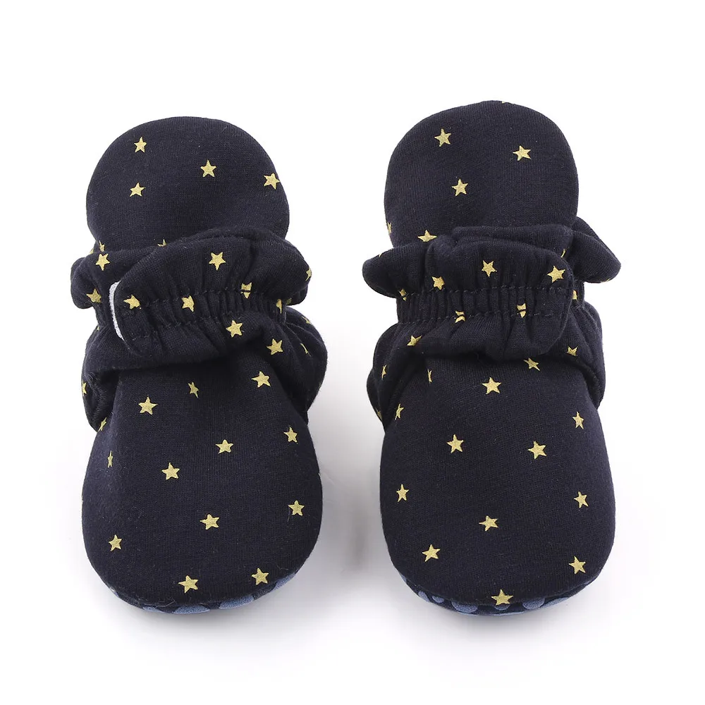 Yibubu-Chaussures de bébé à semelle souple pour tout-petits, chaussures d'intérieur mignonnes et à la mode, simple hélicoptère, semelle souple élégante, confort gagnant