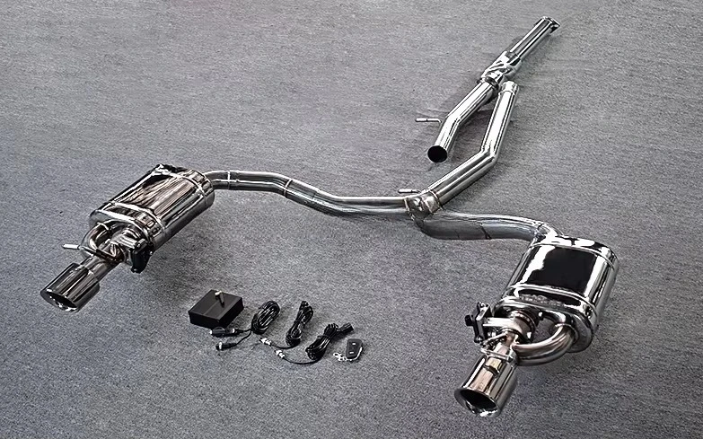 Factory Catback Exhaust Pipe for  Explorer 2.3t 3.5t 2013- Valve Muffler Escape Exhaust System Tuning Sus304 Remote Control