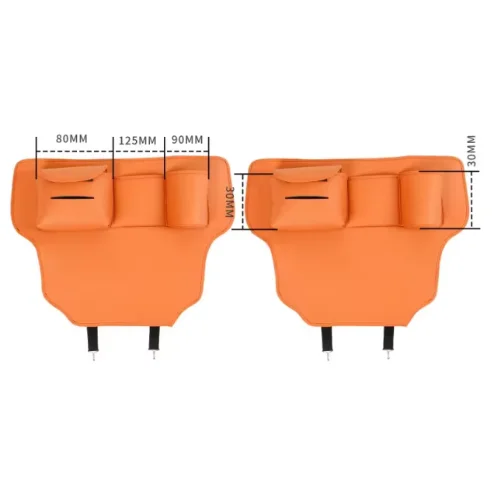 For Chery JETOUR G700 Rear Seat Back Kick Guard Storage Bag Car Interior Accessories Anti Scratch Protector Mod Parts