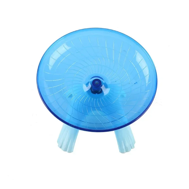 

Pet Hamster Running Wheel Mute Flying Saucer Steel Axle Wheel Running Disc Toys Cage Small Animal Hamster Accessories