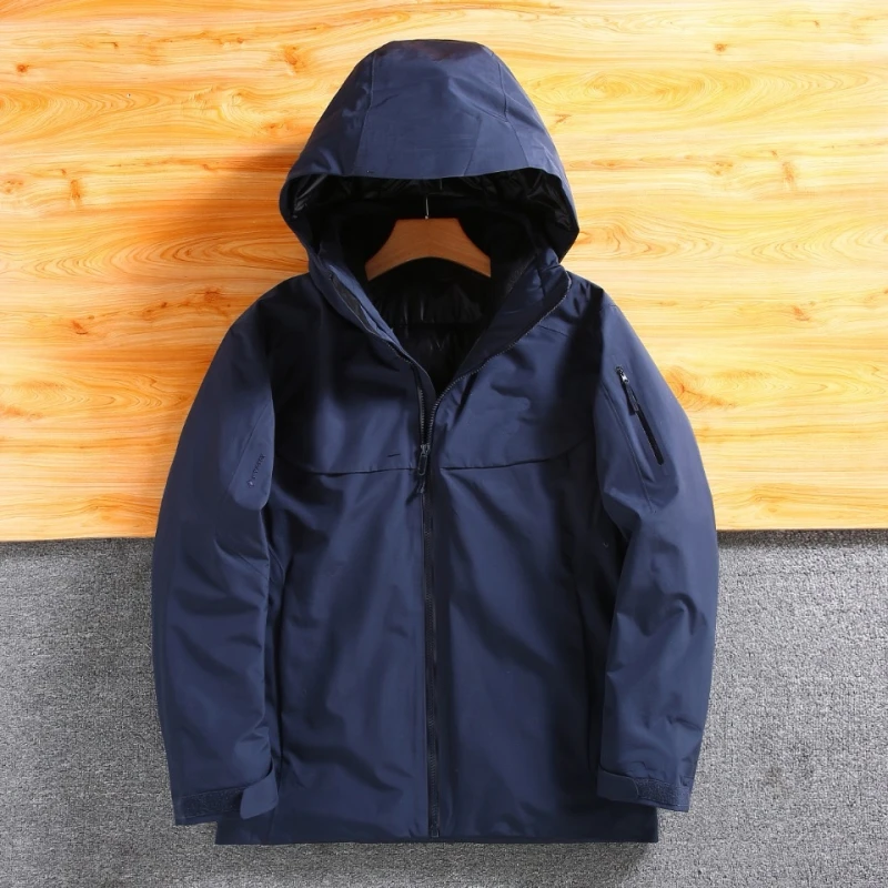 2024 ARC Embroidery Logo High Quality Macai Down coat Ski Jackets Outdoor Sports Travel Casual Waterproof Jacket