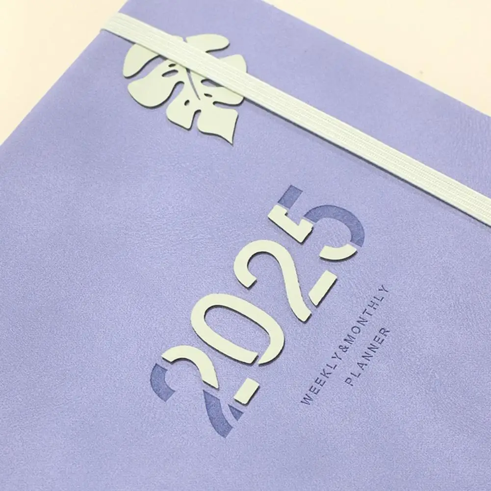 Caderno espiral com papel grosso, planejador mensal, diário do escritório, nenhuma espiral eficiente, design moderno