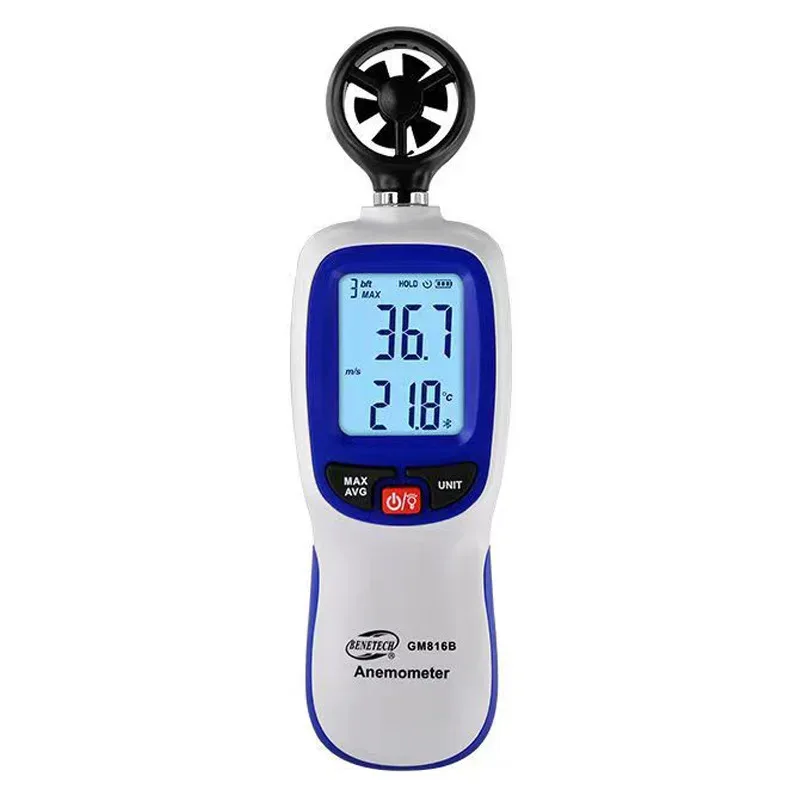 Picture 6: Highly Accurate Digital Anemometer Wind Volume and Temperature Meter Bluetooth Handheld Anemometer