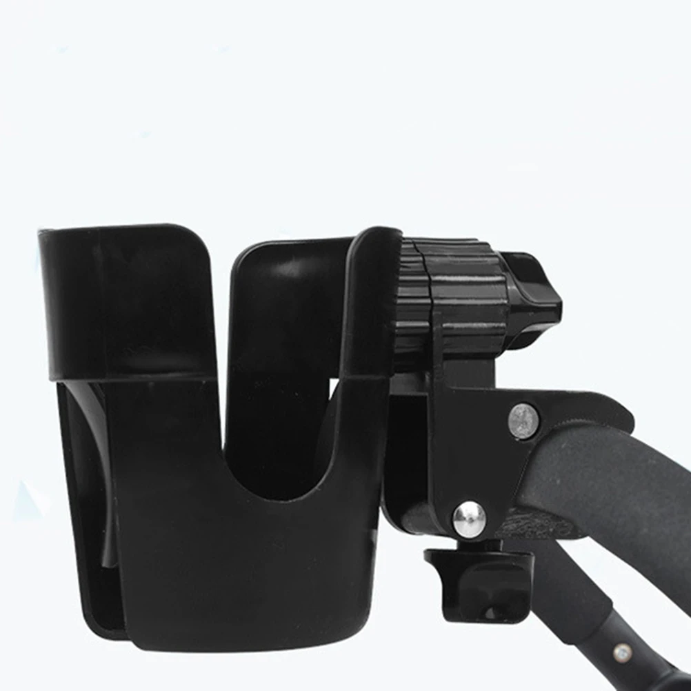 

360 Degree Baby Carriage Bottle Holder Durable Lightweight Cup Holder for Stroller Pram Bike Fits Most Models Infant Toddler Car