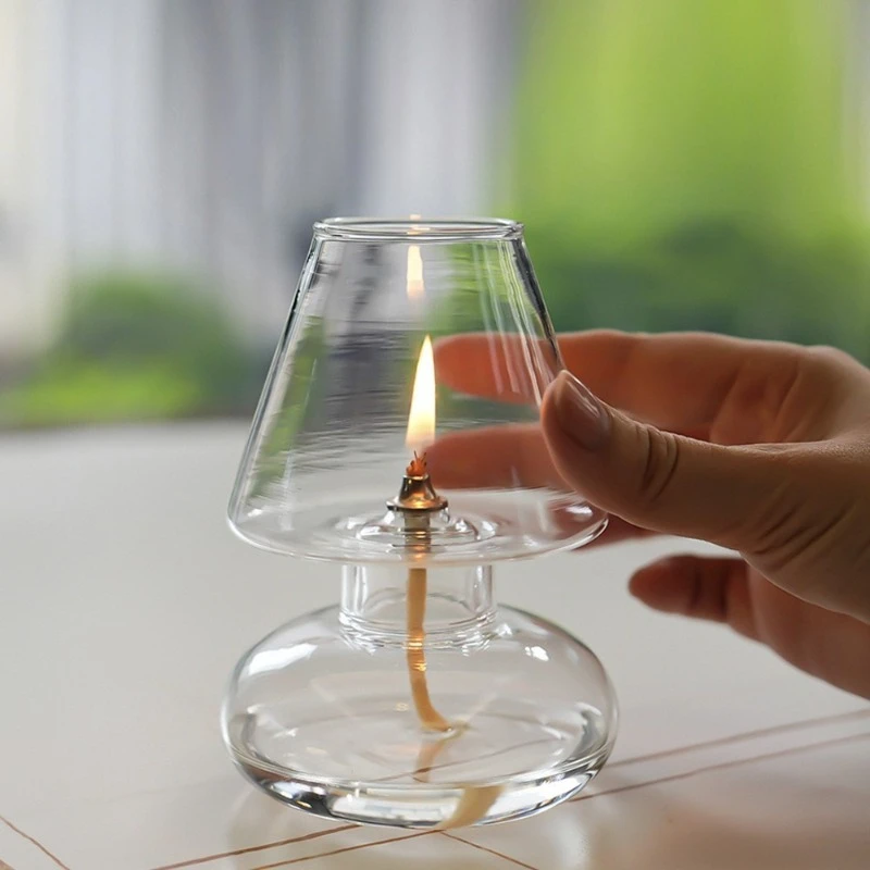 

Декоративный ветрозащитный абажур для масляной лампы в скандинавском стиле, ручной работы, из стекла