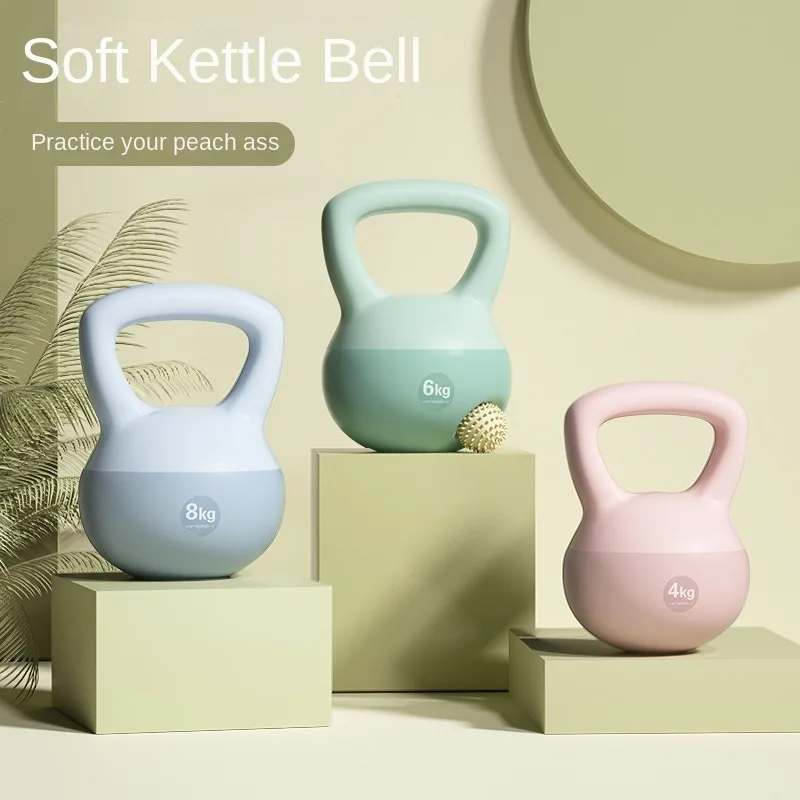 Bell Soft Kettlebell Squat Trainer Women Kettlebell hip training hip squat sports kettlebell Magical Tool for Training Buttocks