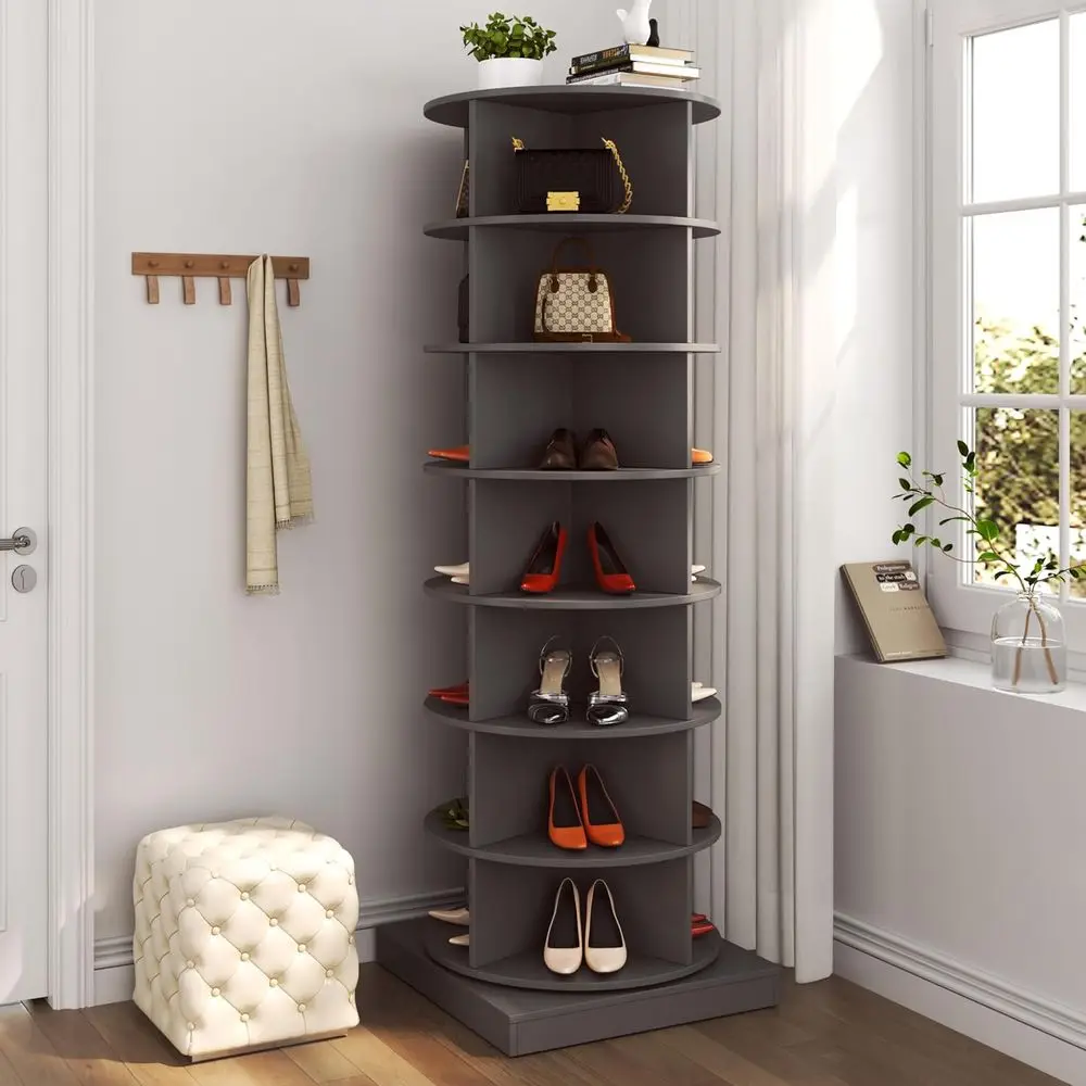 Rotating Shoe Rack …