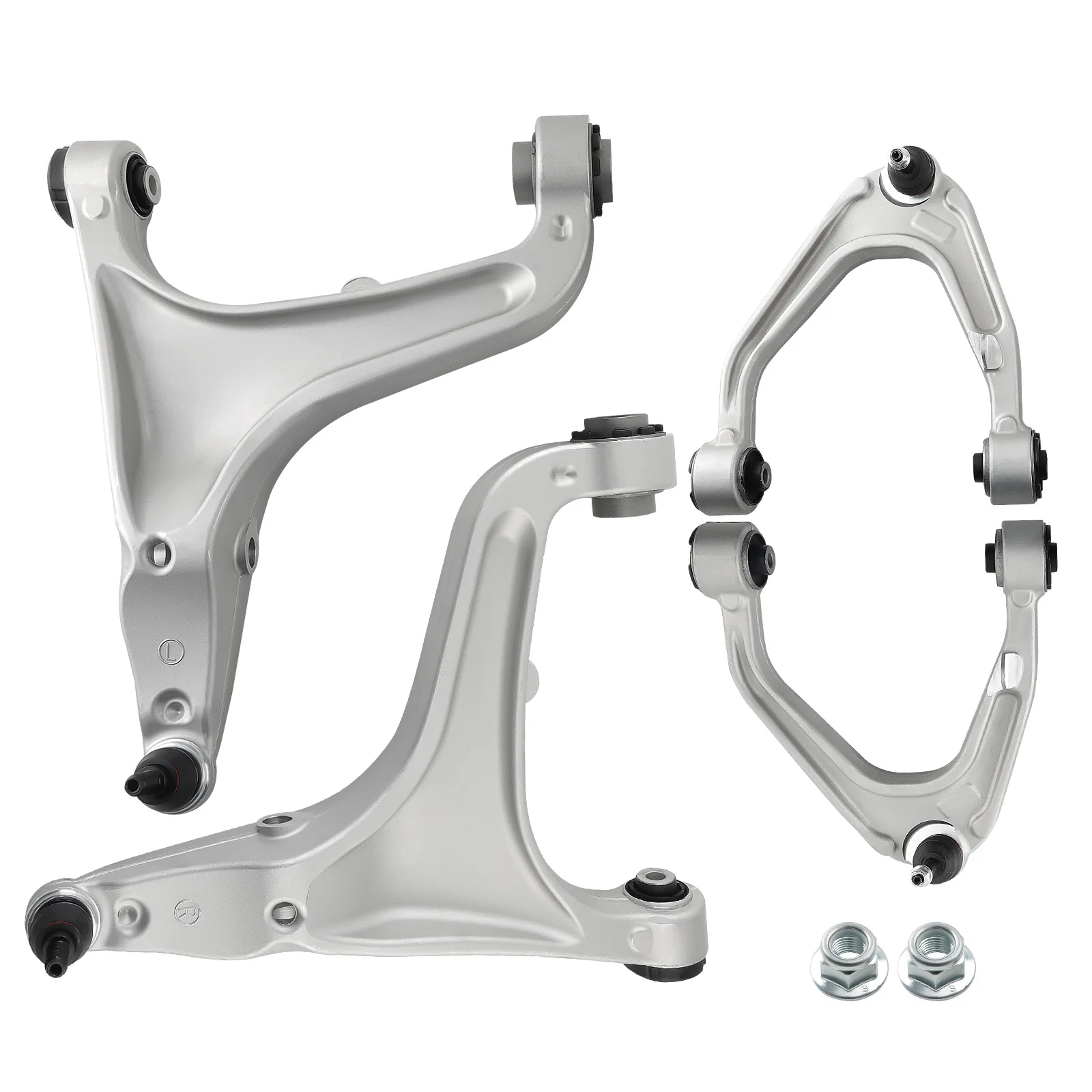 

Front Upper & Lower Control Arms Set For 2014-2022 Maserati Ghibli 17-22 Levante