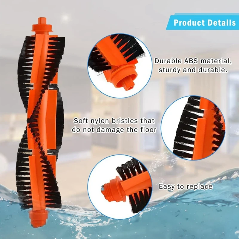 Replacement Accessories For Xiaomi Mi Robot Vacuum XMSTJQR2S/Mop 2S/STYJ02YM Main Side Brush Hepa Filter Mop Cloth