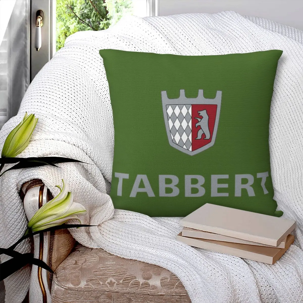 Tabbert Caravan Square Pillowcase Pillow Cover Polyester Cushion Decor Comfort Throw Pillow for Home Living Room