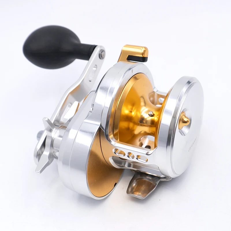 

9-15kg 6.3:1 8+1BB Right Hand Slow Jigging Fishing Reel Baitcasting Wheel For Trolling Stream Fishing