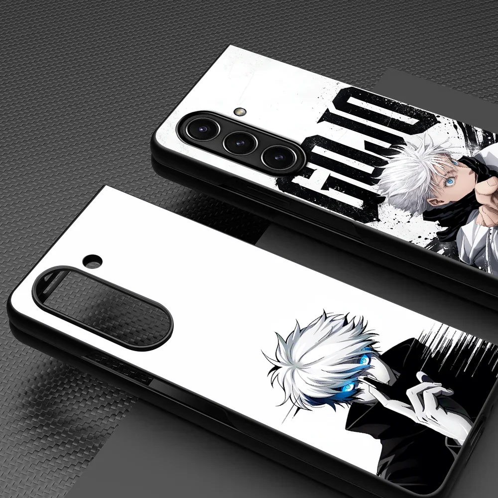 Case for Samsung Galaxy Z Fold 8 Ultra ZFold4 Z Fold 7 6 3 ZFold5 ZFold7 ZFold6 Z Fold8Ultra Phone Shell Japan Anime Jujutsu