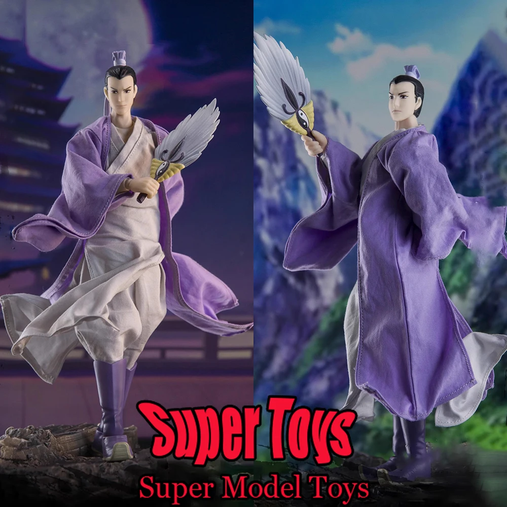 

Keep Going 1/12 Scale Male Soldier Zhu Geliang Romance of The Three Kingdoms Full Set 6-inches Action Figure Model Collection