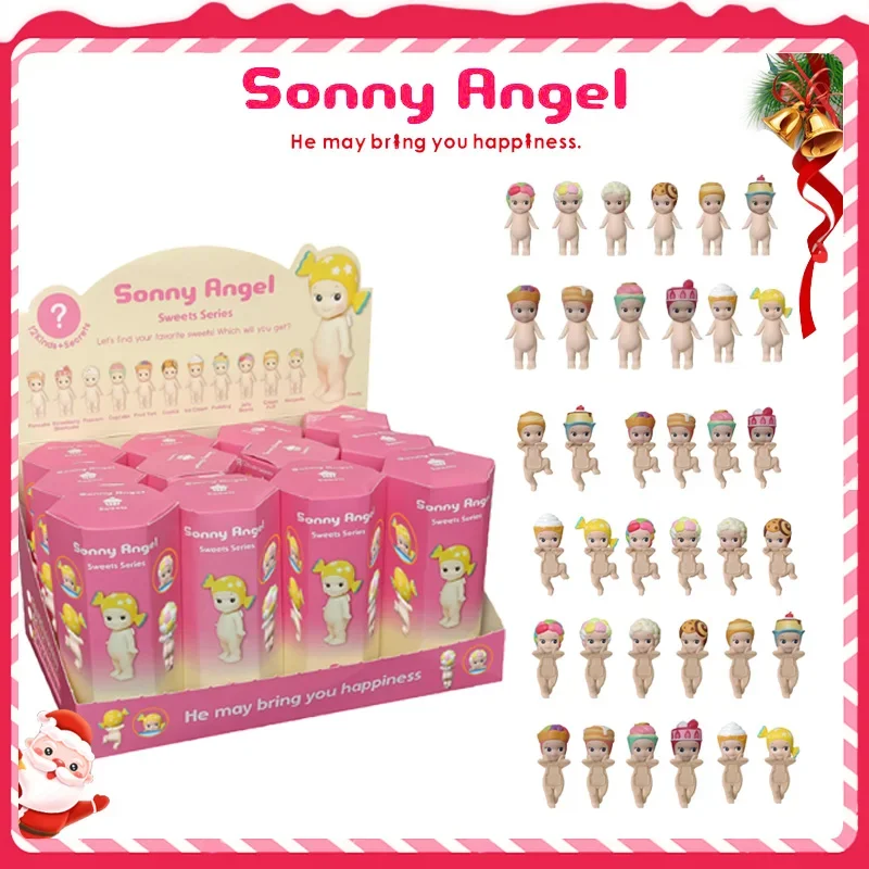 

Sunny Angel Party Angel candy Series Tide Play Doll Car Decoration Computer Mobile Phone Paste Decoration Cute Blind Box