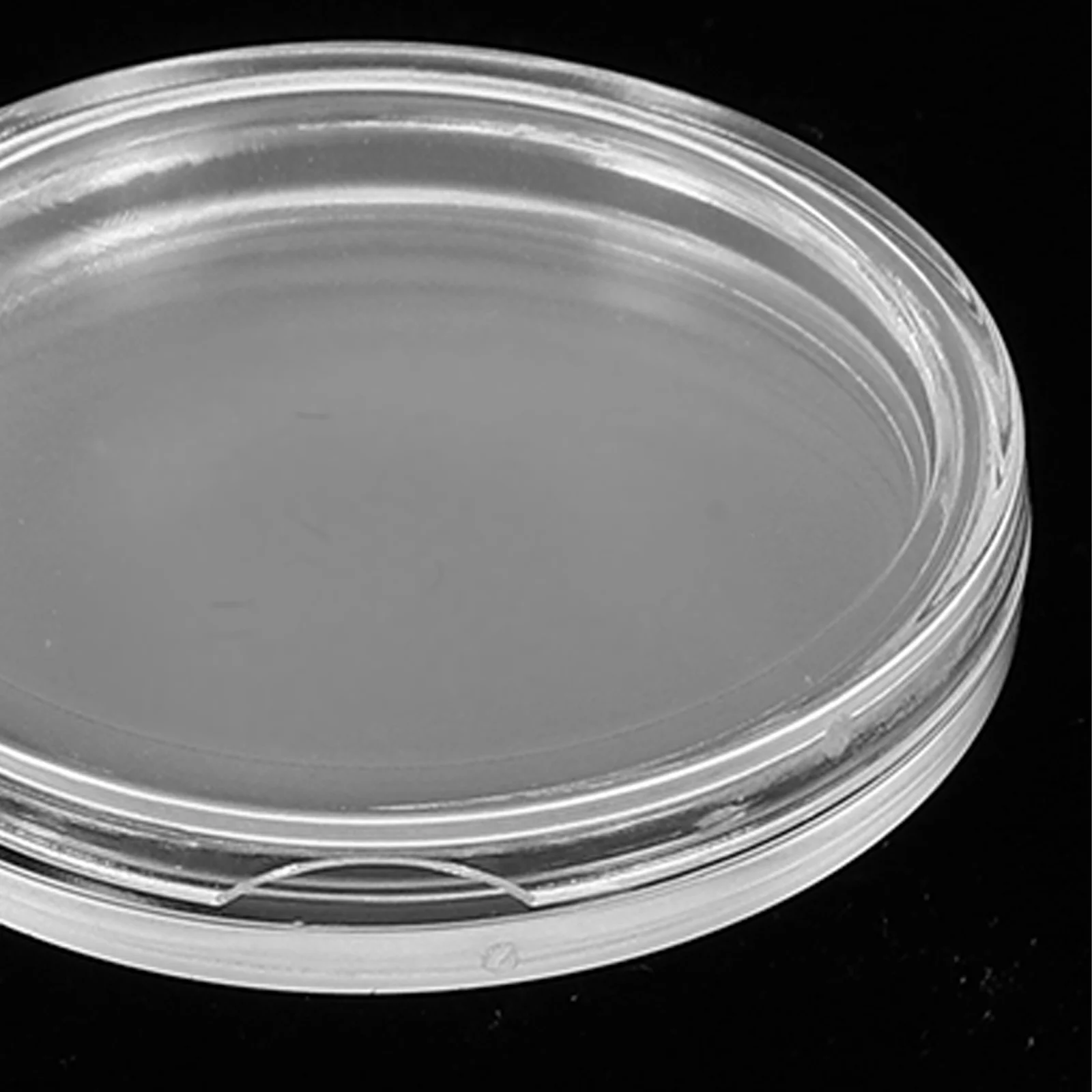 100Pcs Transparent Coin Storage Box Crystal Case 28mm Suitable for Awards Ceremony Advertising Sales Promotion