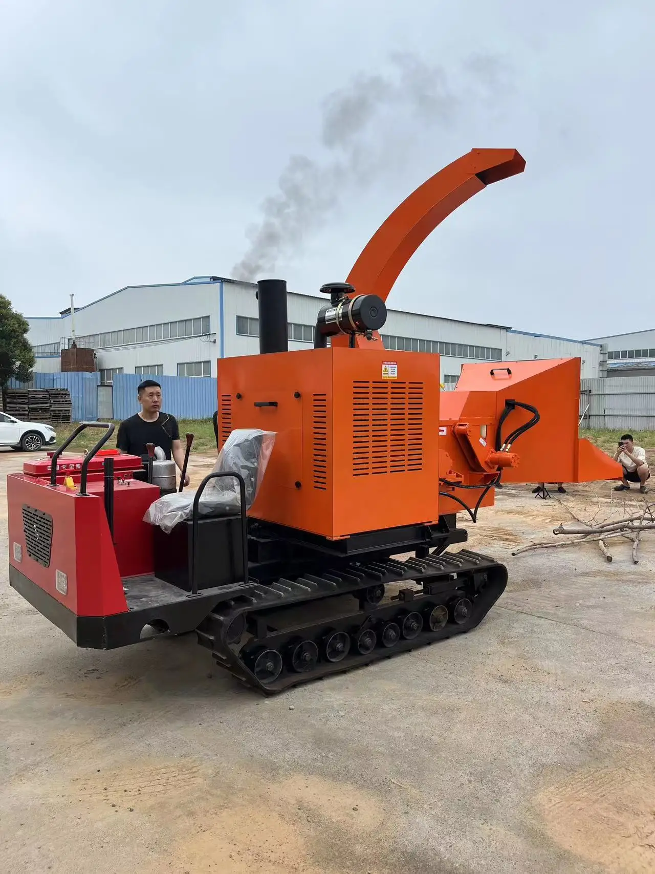 Best Wood Chipper for Small Farm Tree Shredder Machine Brush Chipper for Sale Branch Garden Shredder Mulcher