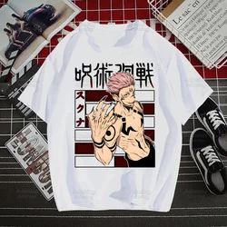 Gojo Satoru Jujutsu Kaisen Otaku Harajuku Man T Shirts Tees Shirt Tops Design Short-Sleeved Aesthetic Anime T Shirt