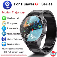 For Huawei GT Series Watch 5 Pro Smart Watch 1.52 HD Screen Bluetooth Call GPS Trajectory Heart Rate 100+ Sport Mode SmartWatch