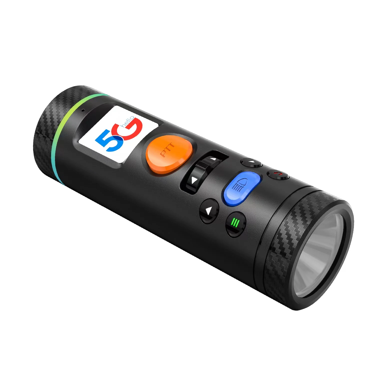 5G walkie talkie flashlight walkie talkie long-range radio nationwide group call with clear sound intercom flashlight