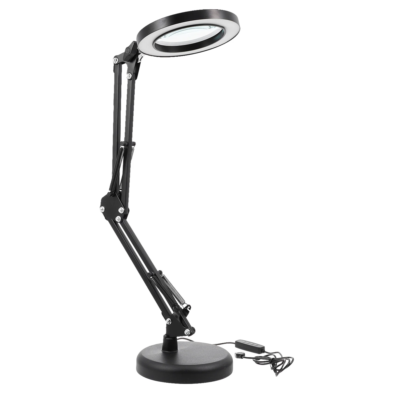 LED مصباح مكبر USB شحن دائم المحمولة سطح المكتب ضوء حماية العين للوشم مانيكير دراسة مصباح مكبر LED