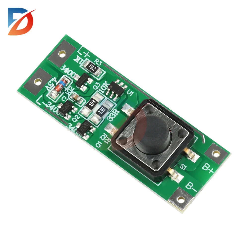 

LED lighting control board driver board flashing module 3V 12V flashing module switch high brightness flashing lights