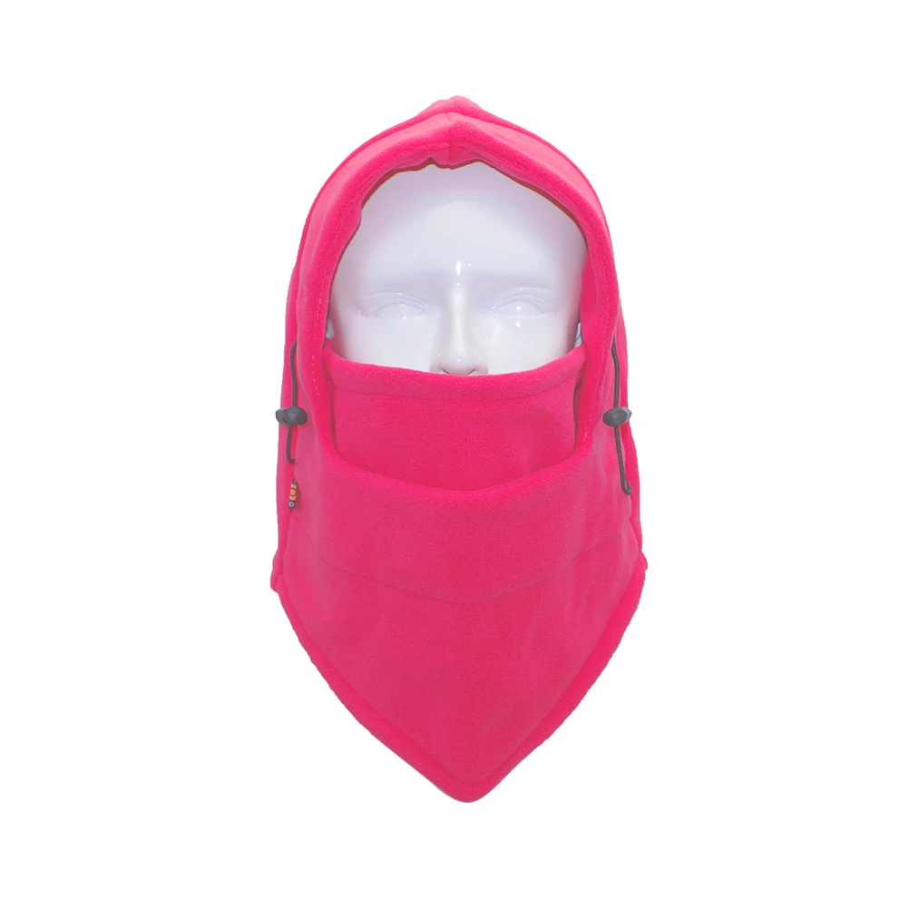 

Warm Balaclava Full Face Hats Neck Warmer Sports Masked Hat Outdoor Cap Men Women Adjustable Elastic Buckle Cold